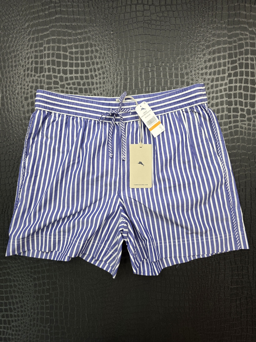 Tommy Bahama Sunlit Stripe Poplin 5" Shorts NWT Size Small MSRP $110